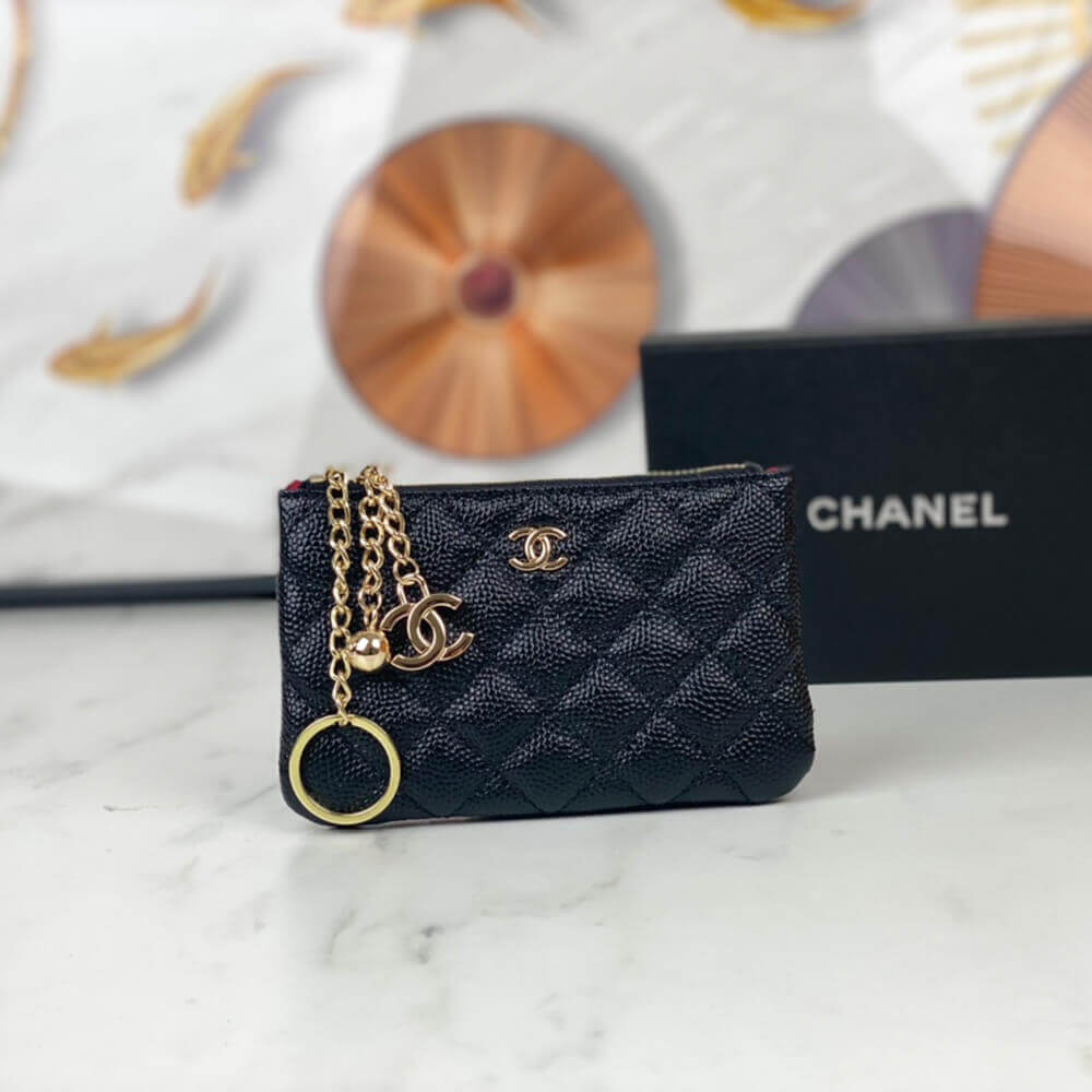 Chanel Classic Small Zip Clutch - Image 2
