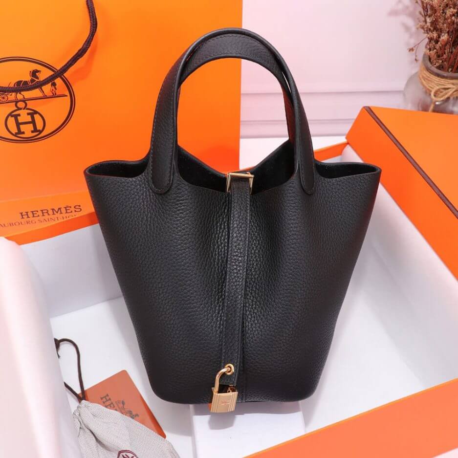 Black Hermes Picotin Lock 22 bag - Image 2