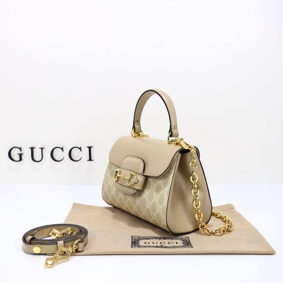 GUCCI horsebit 1955 mini bag - Image 3