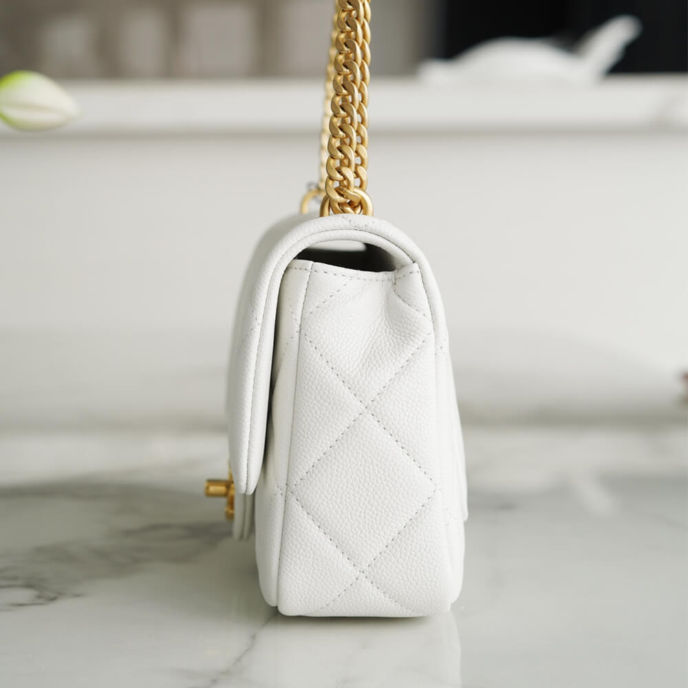 Chanel Love Gold Ball Chain Shoulder Bag - Image 3