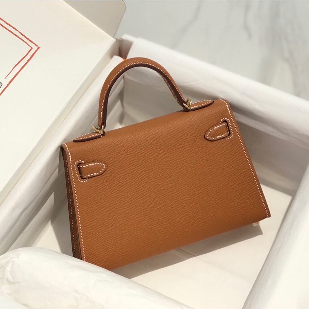 Brown Hermes Mini Kelly II (Best
 Grade) - Image 3