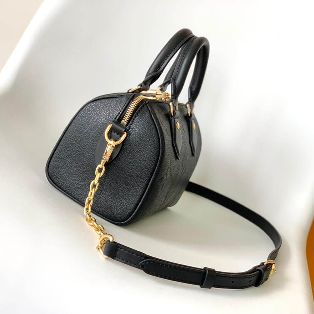 Black LV Speedy Bandouliere 20 - Image 3