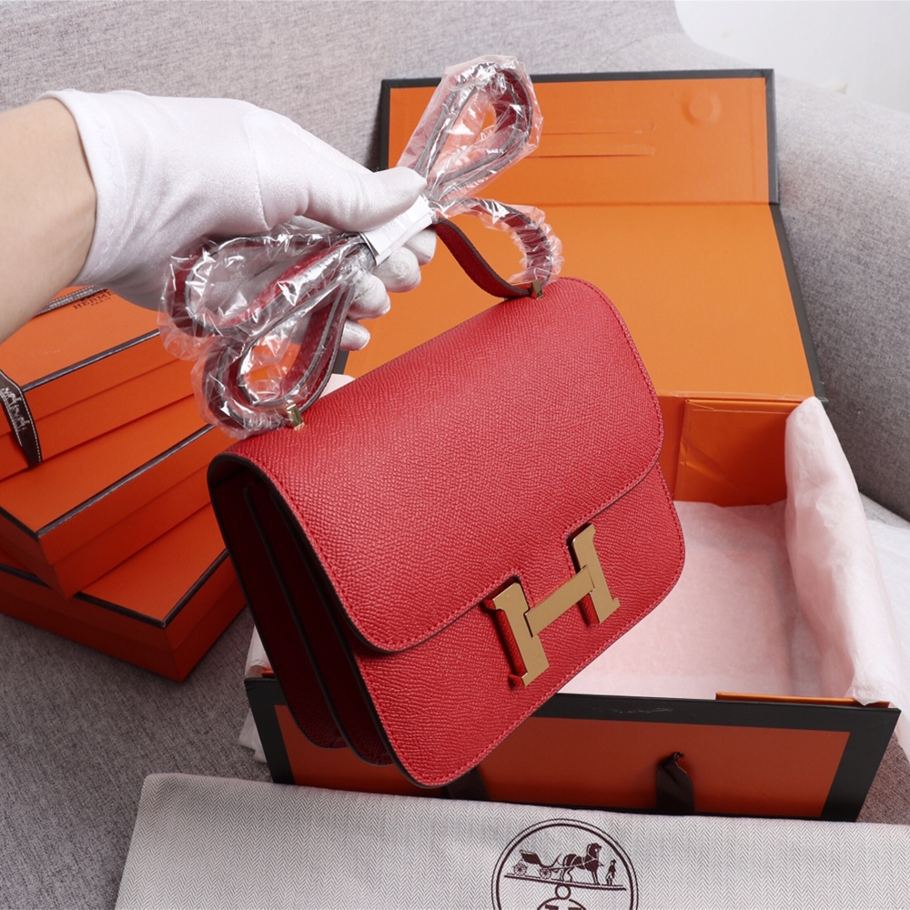 Red Hermes Constance 19 (Best
 grade) - Image 3