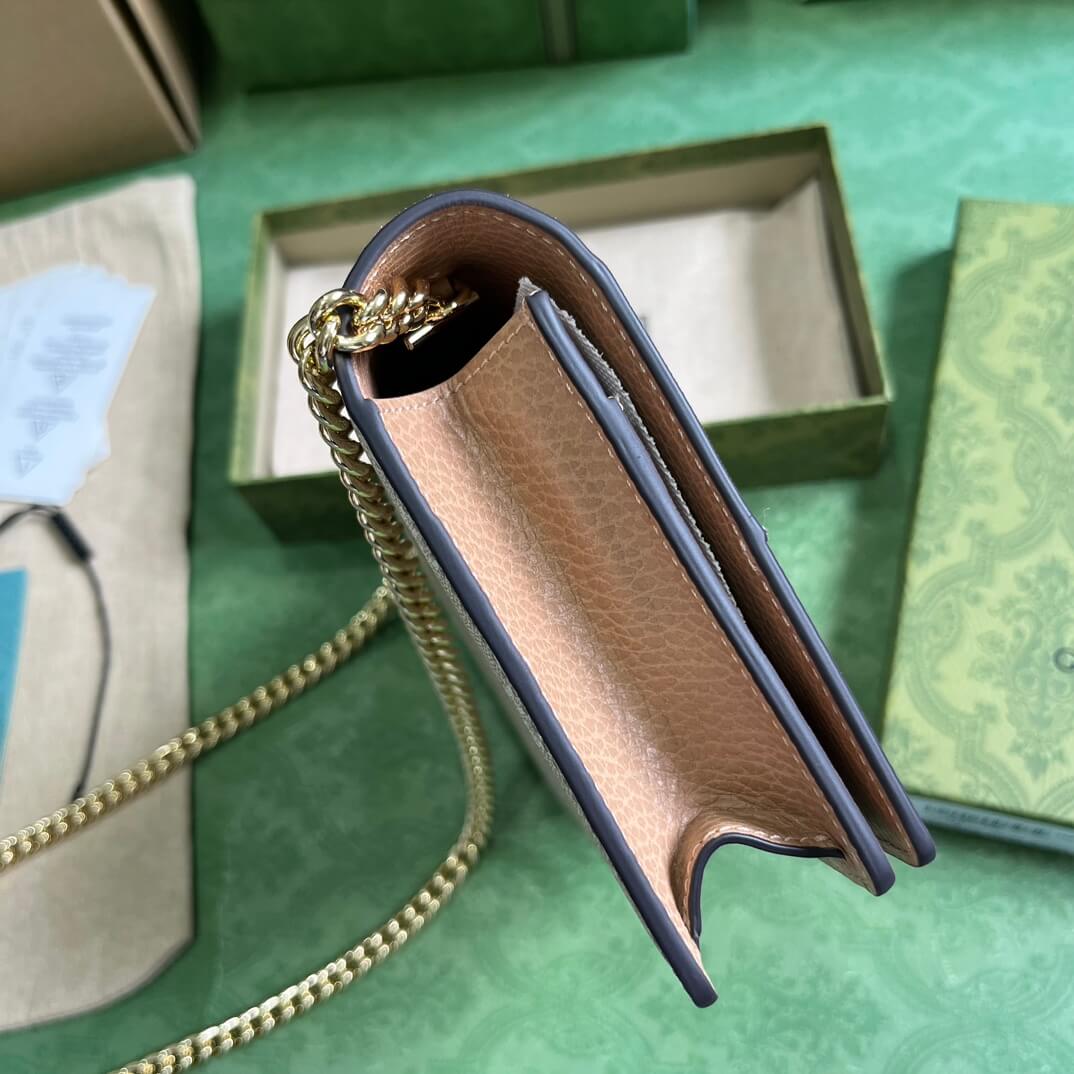 GG Marmont two-tone mini chain bag - Image 3