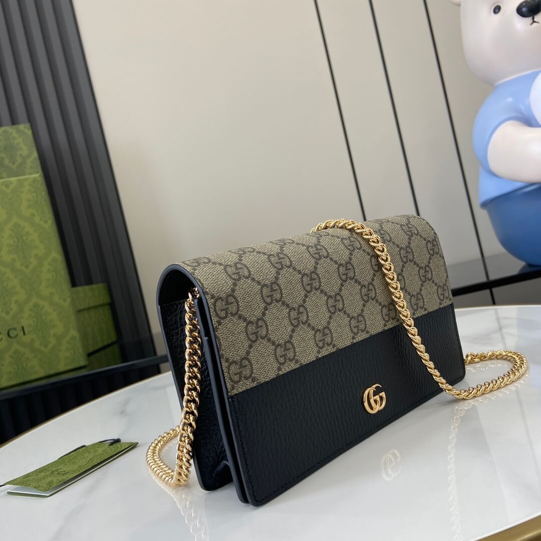 GG Marmont two-tone mini chain bag - Image 3