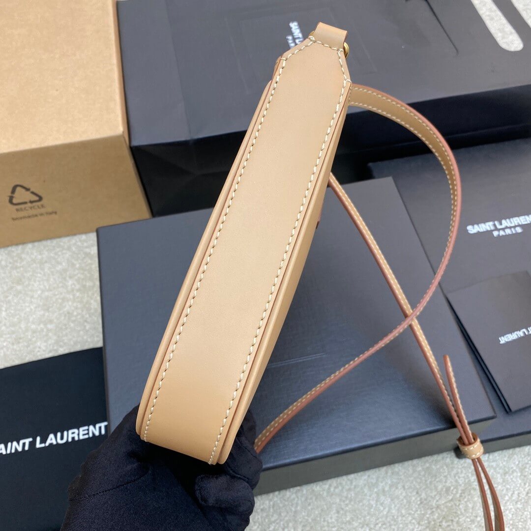 YSL Le 5 A 7 mini vertical bag in shiny leather - Image 3