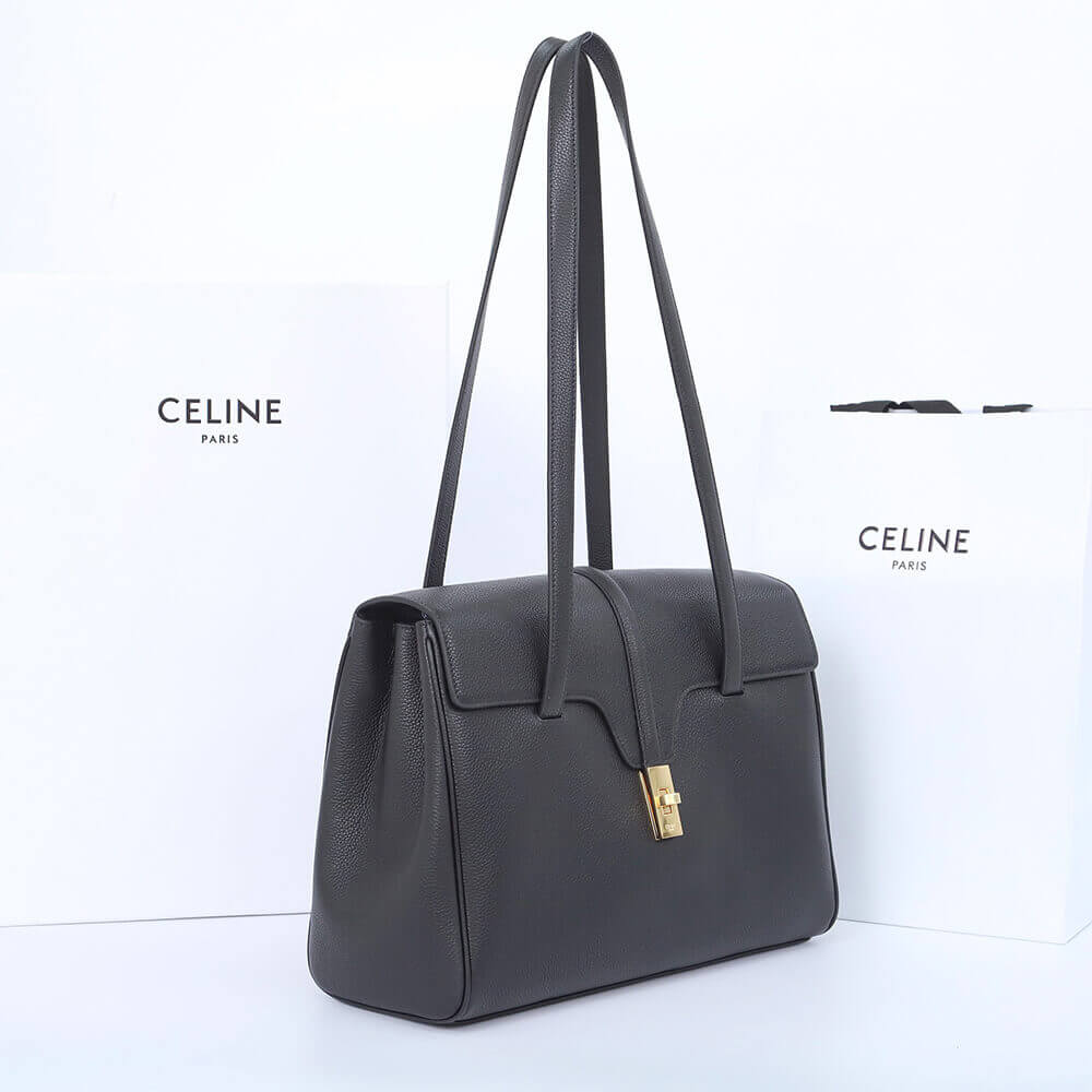 CELINE Medium Soft 16 Bag in Smooth Calfskin(Best
 Grade) - Image 3