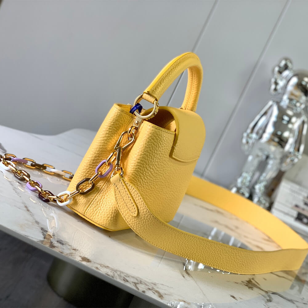 Yellow LV Capucines Mini (Best
 grade) - Image 3