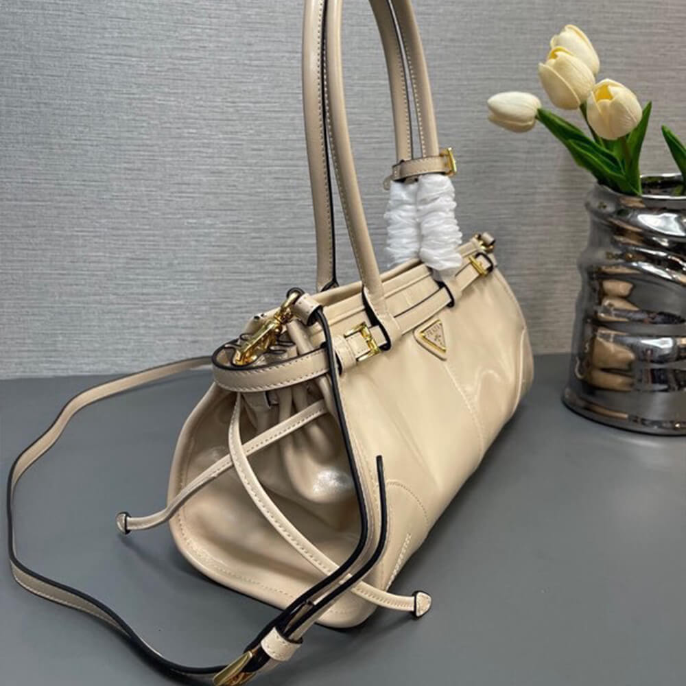 Travertine Prada Medium leather handbag (Best
 grade) - Image 3