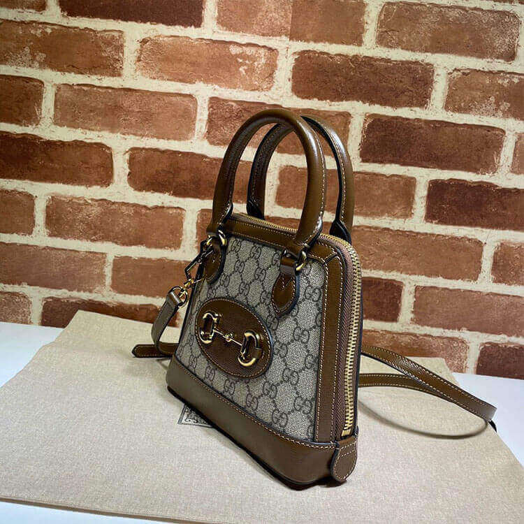 Gucci Horsebit 1955 Mini Top Handle Bag - Image 3