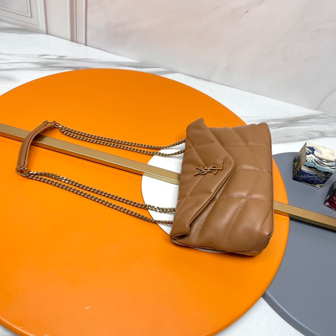 Caramel YSL Toy Puffer in lambskin - Image 3