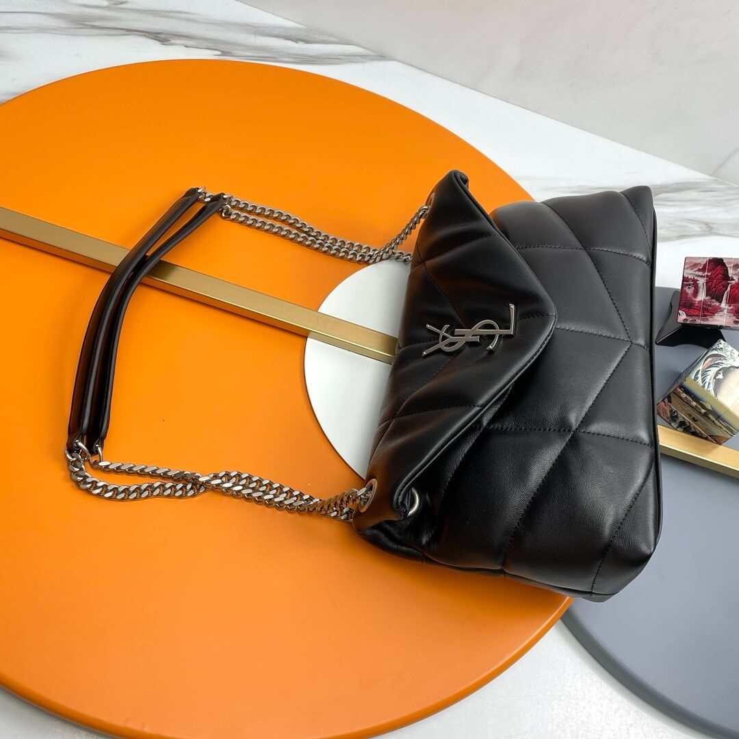 Black YSL PUFFER SMALL in Nappa leather - Image 3