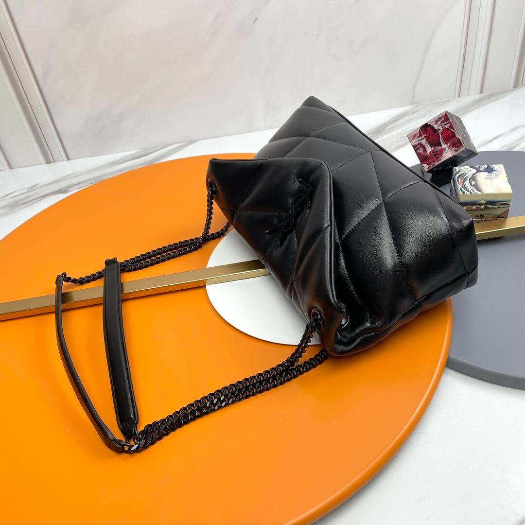 Black YSL PUFFER SMALL in Nappa leather - Image 3