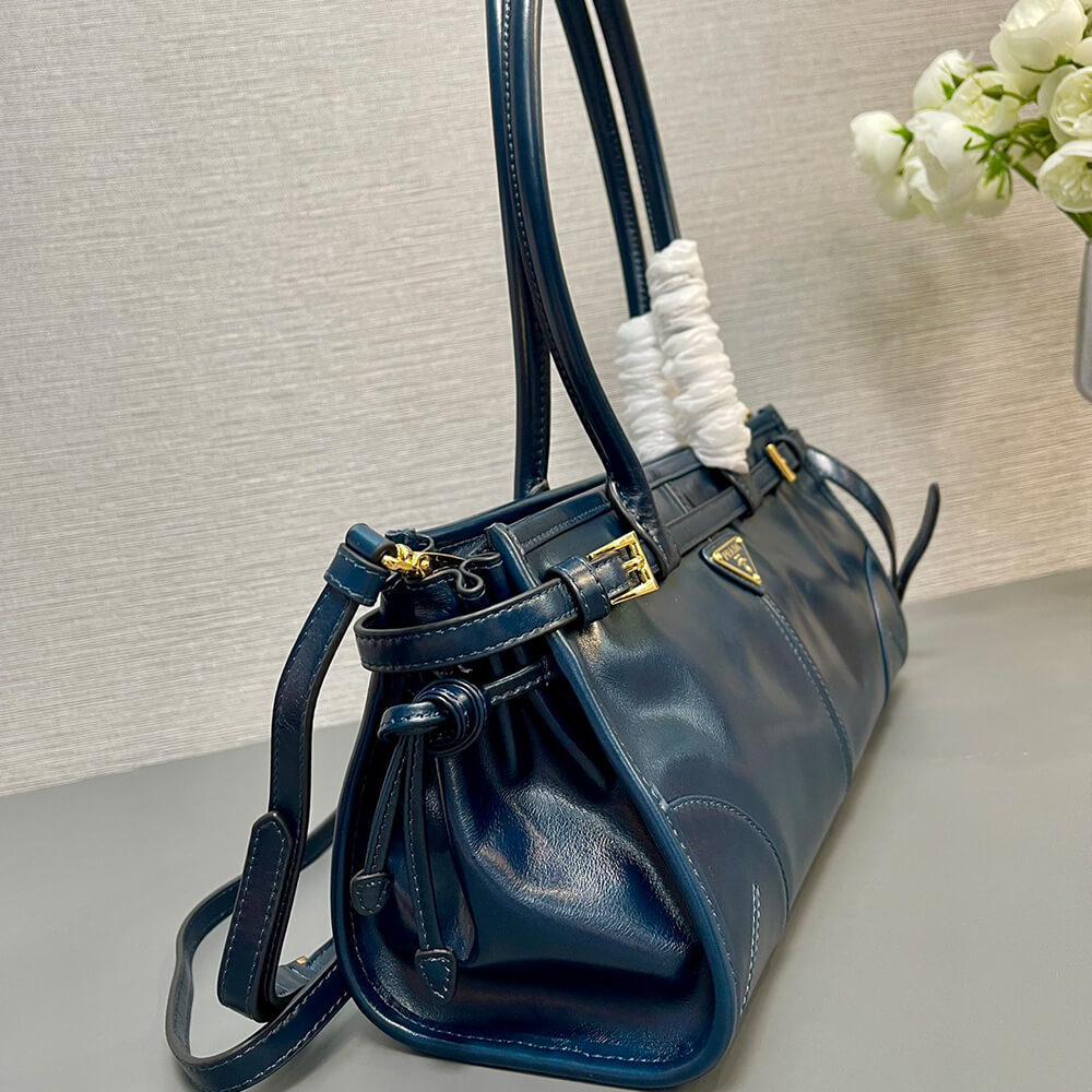 Denim Prada Medium leather handbag (Best
 grade) - Image 3