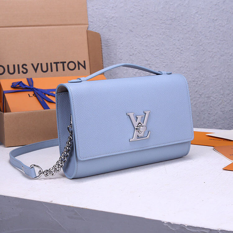 LV Lockme Clutch Purse - Image 3