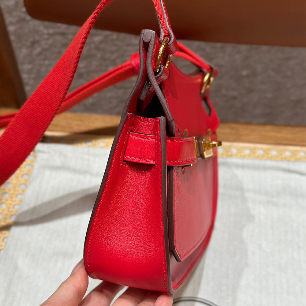 Red Hermes Jypsiere Mini - Image 3