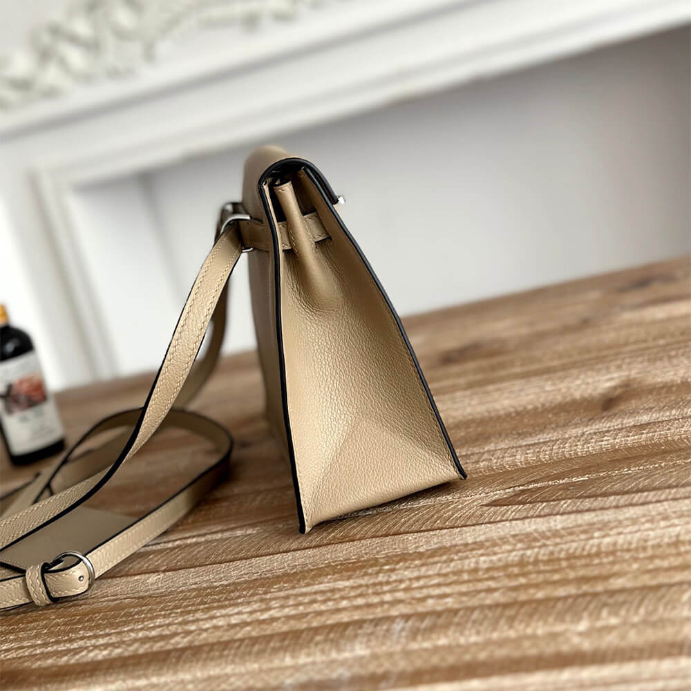 Beige Hermes Kelly Danse - Image 3