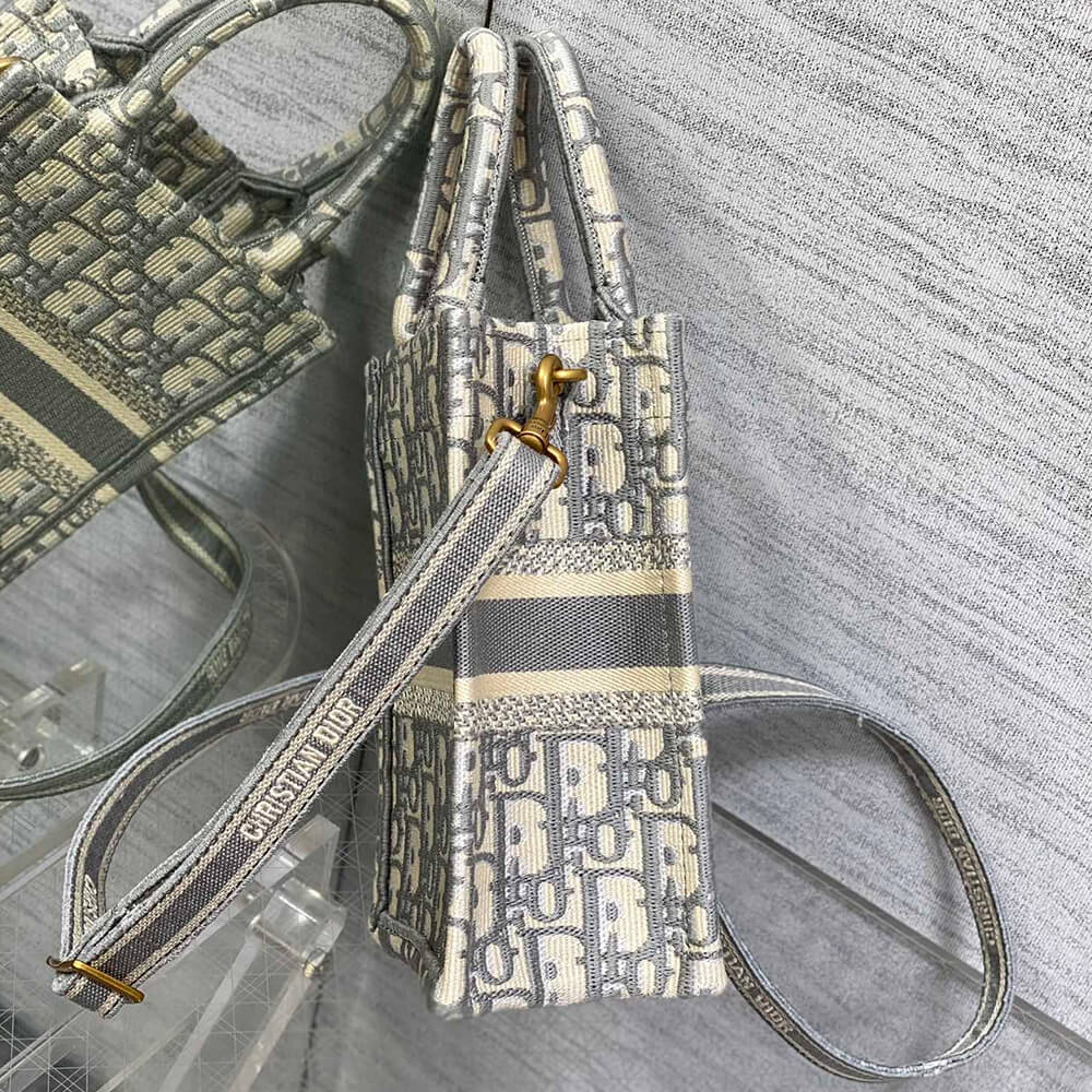 Mini Vertical Dior Book Tote - Image 3