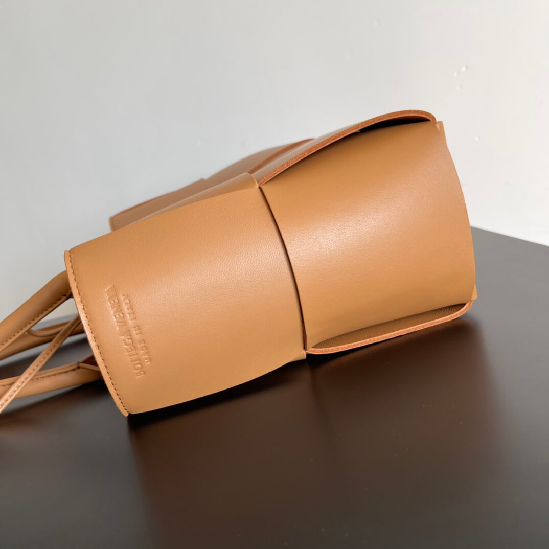 Camel Bottega Veneta Small Arco Tote - Image 3