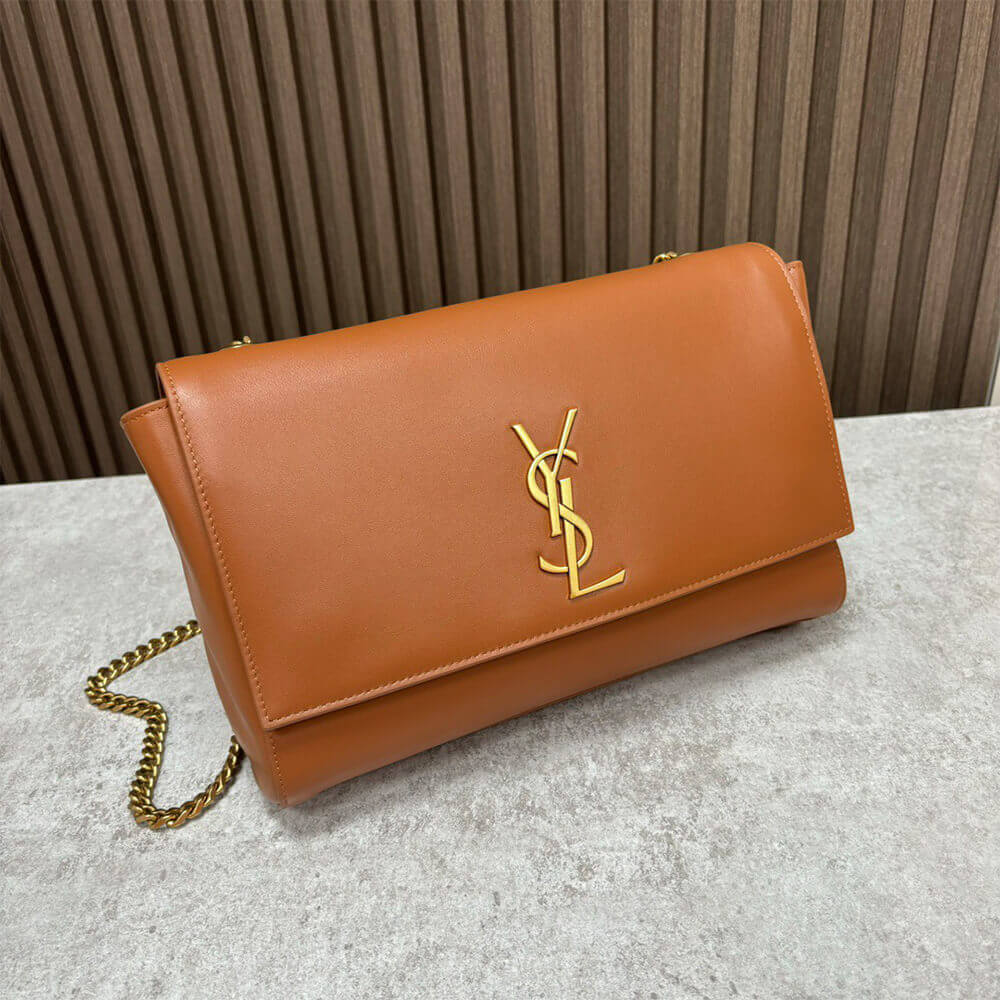 Brown YSL REVERSIBLE MEDIUM KATE - Image 3