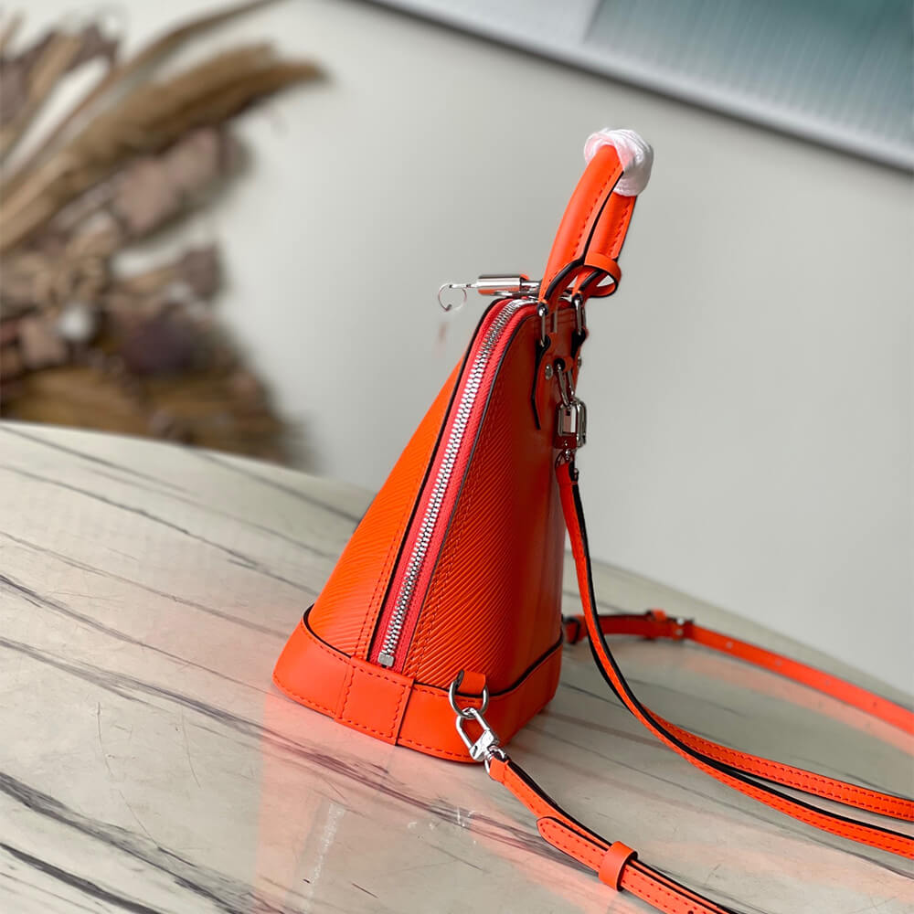 Orange LV Alma Backpack - Image 3