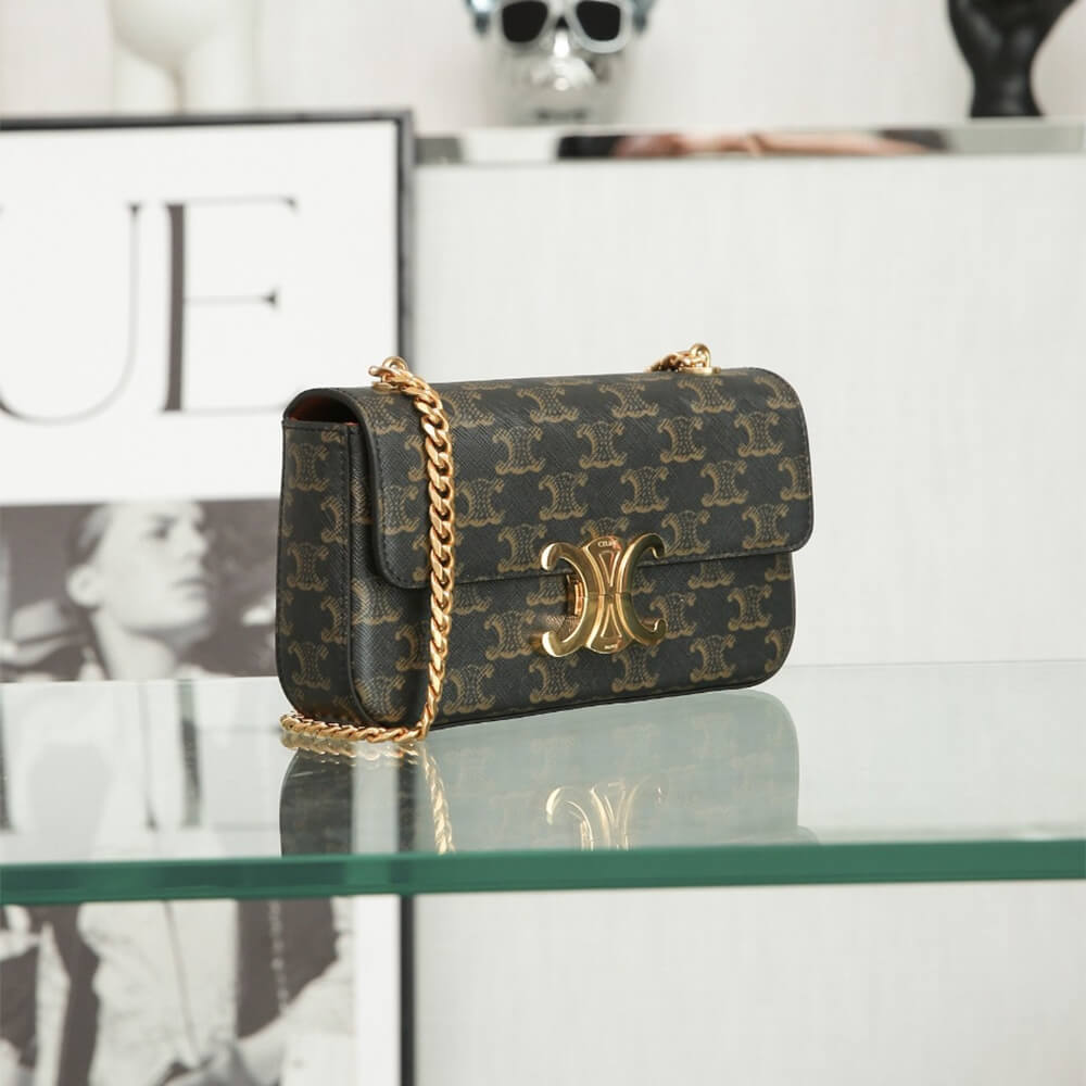 Celine Triomphe Shoulder Bags - Image 3