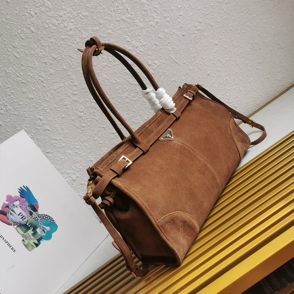 Brown Prada Large leather handbag (Best
 grade) - Image 3