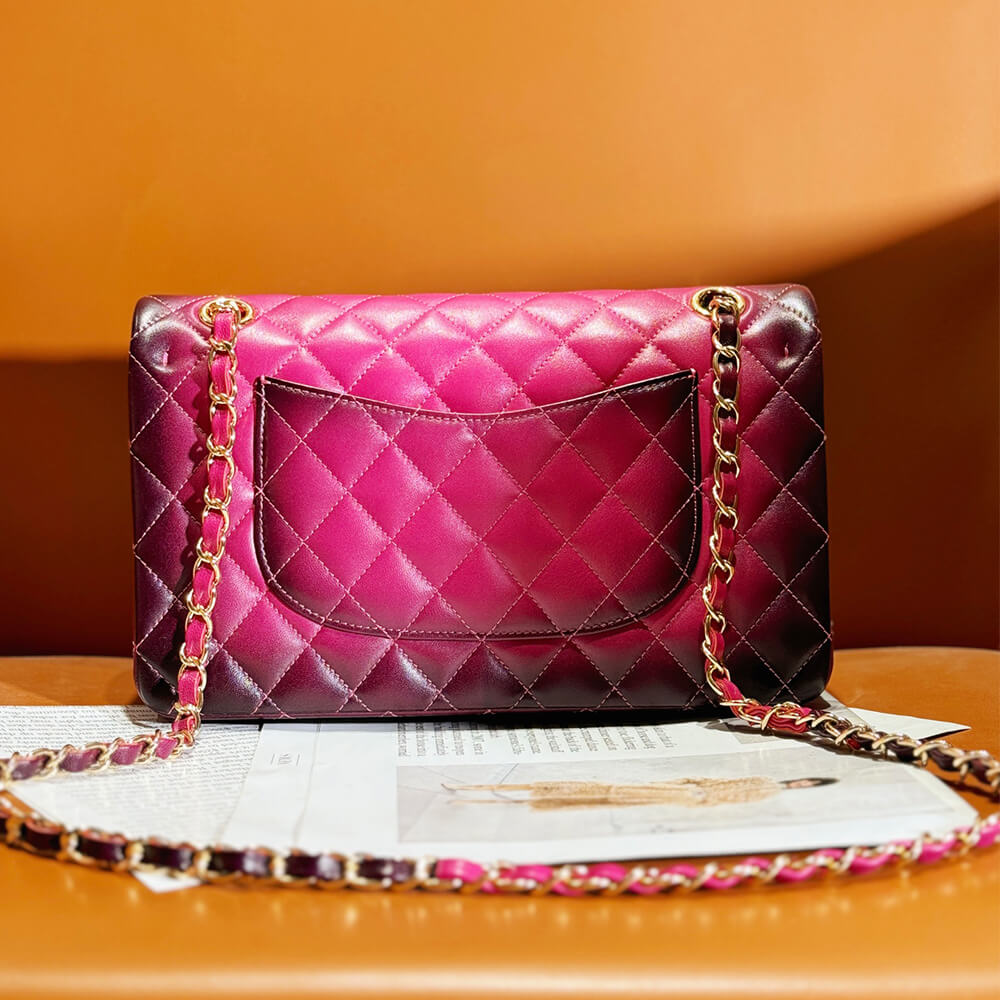 Fuchsia CHANEL CLASSIC 11.12 HANDBAG (Best
 grade) - Image 3