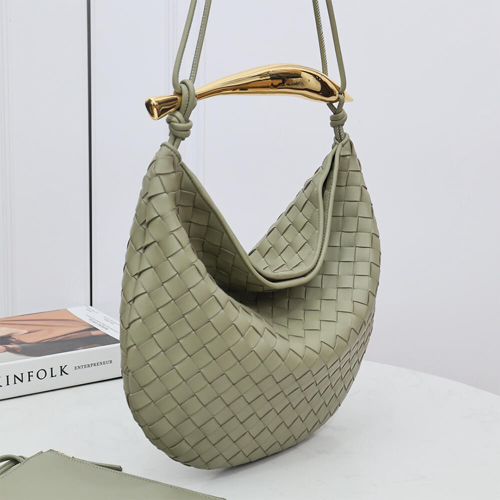 Travertine Bottega Veneta Medium Sardine Handbag - Image 3