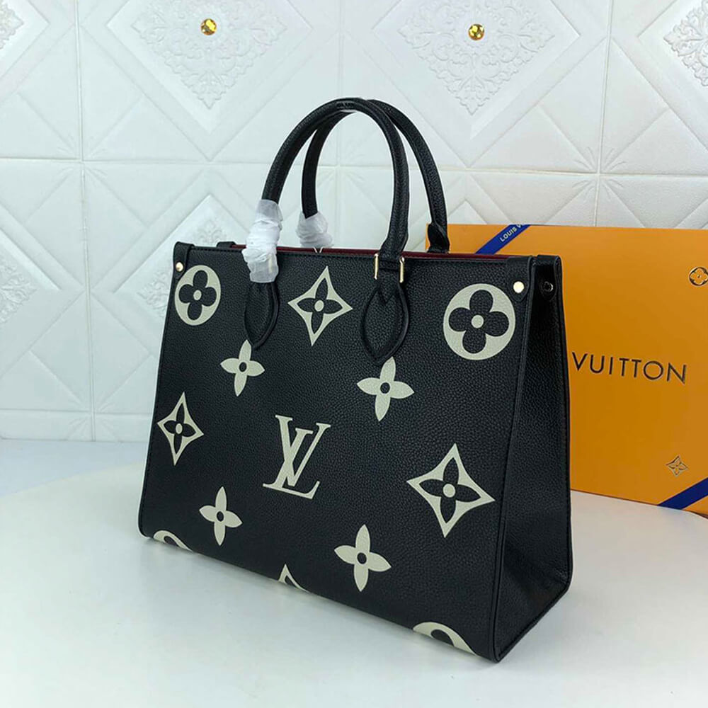 Cream Louis Vuitton CRAFTY ONTHEGO GM - Image 3