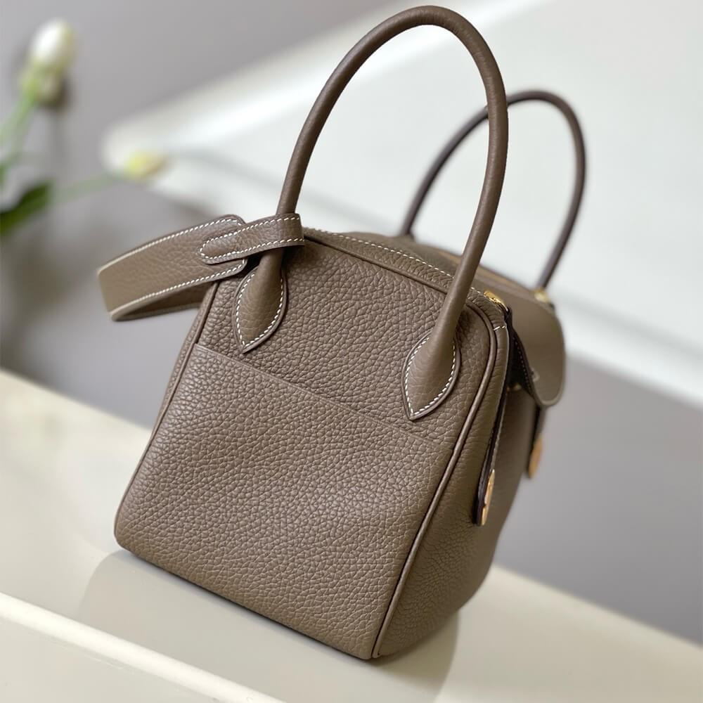 Elephant Gray Hermes Lindy 26 - Image 3