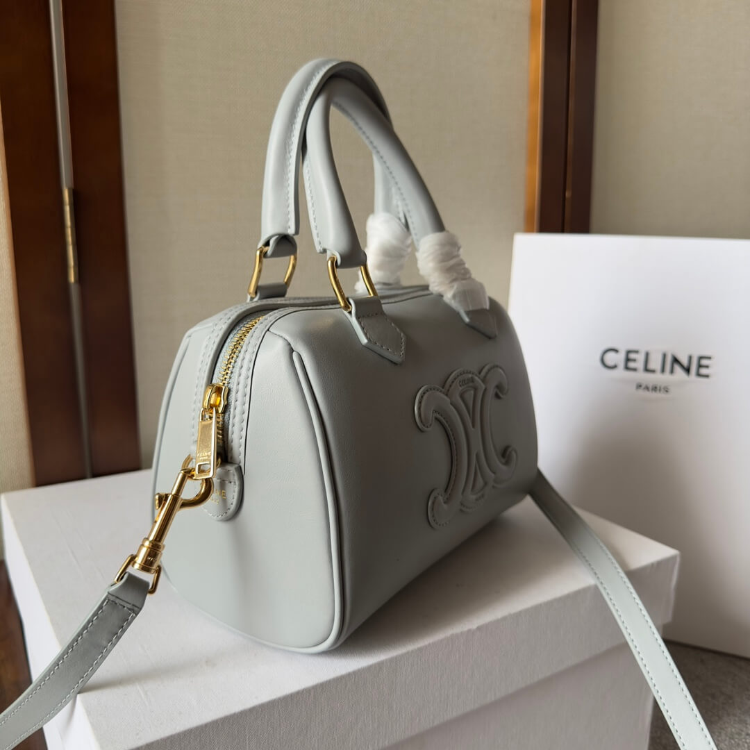 CELINE Small Boston Bag in Smooth Calfskin - Image 3