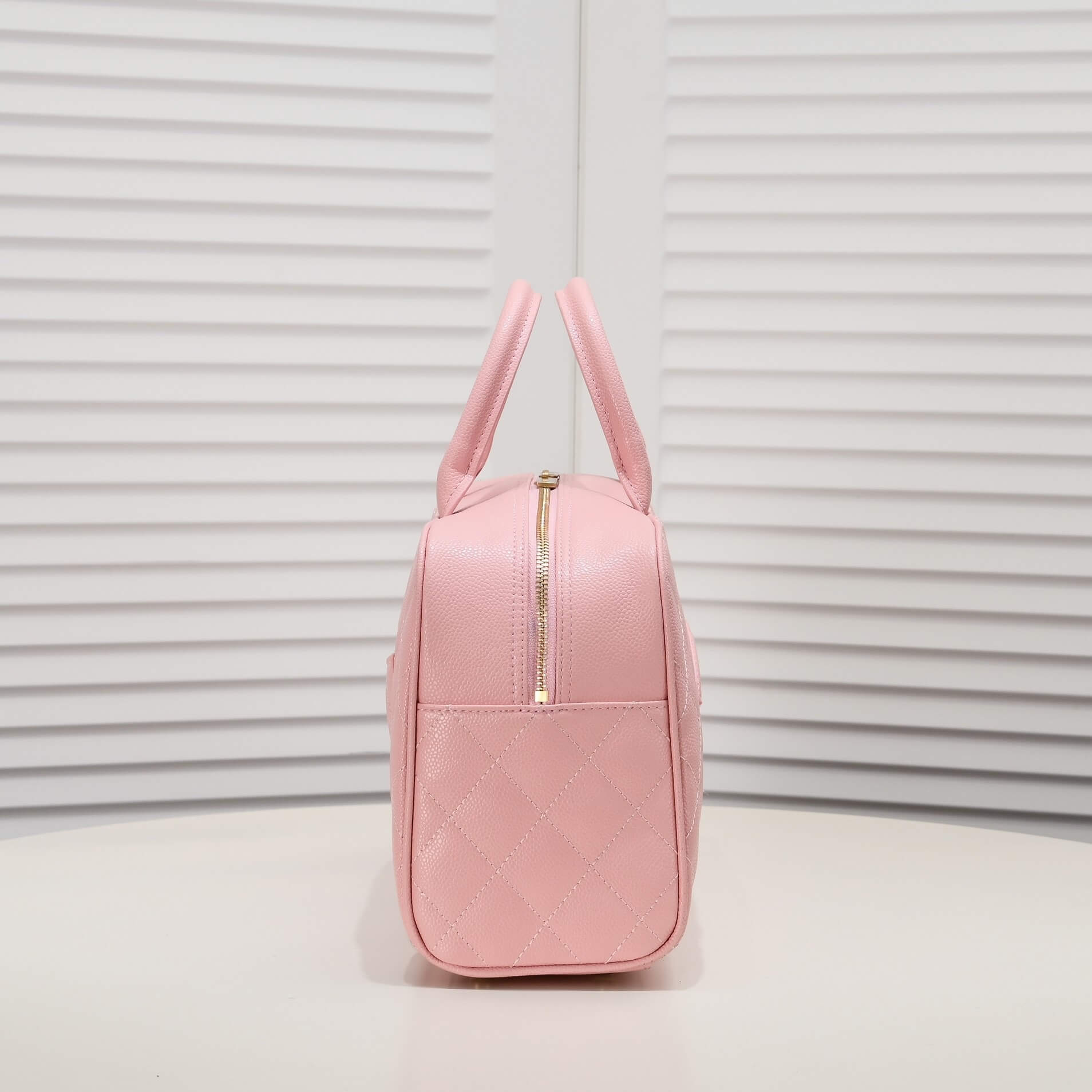 CHANEL Large Vintage Boston Bag - Image 3