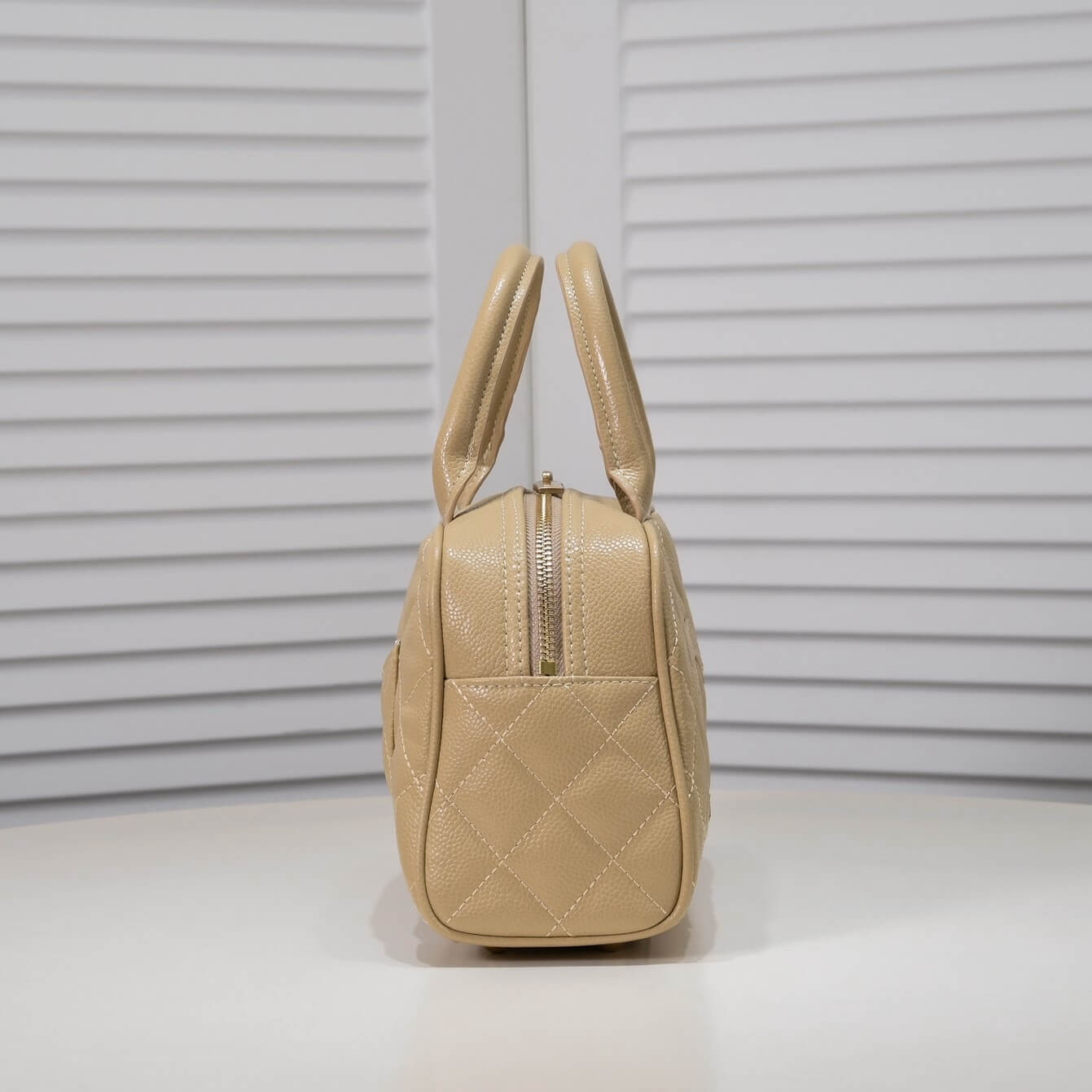 CHANEL Medium Vintage Boston Bag - Image 3