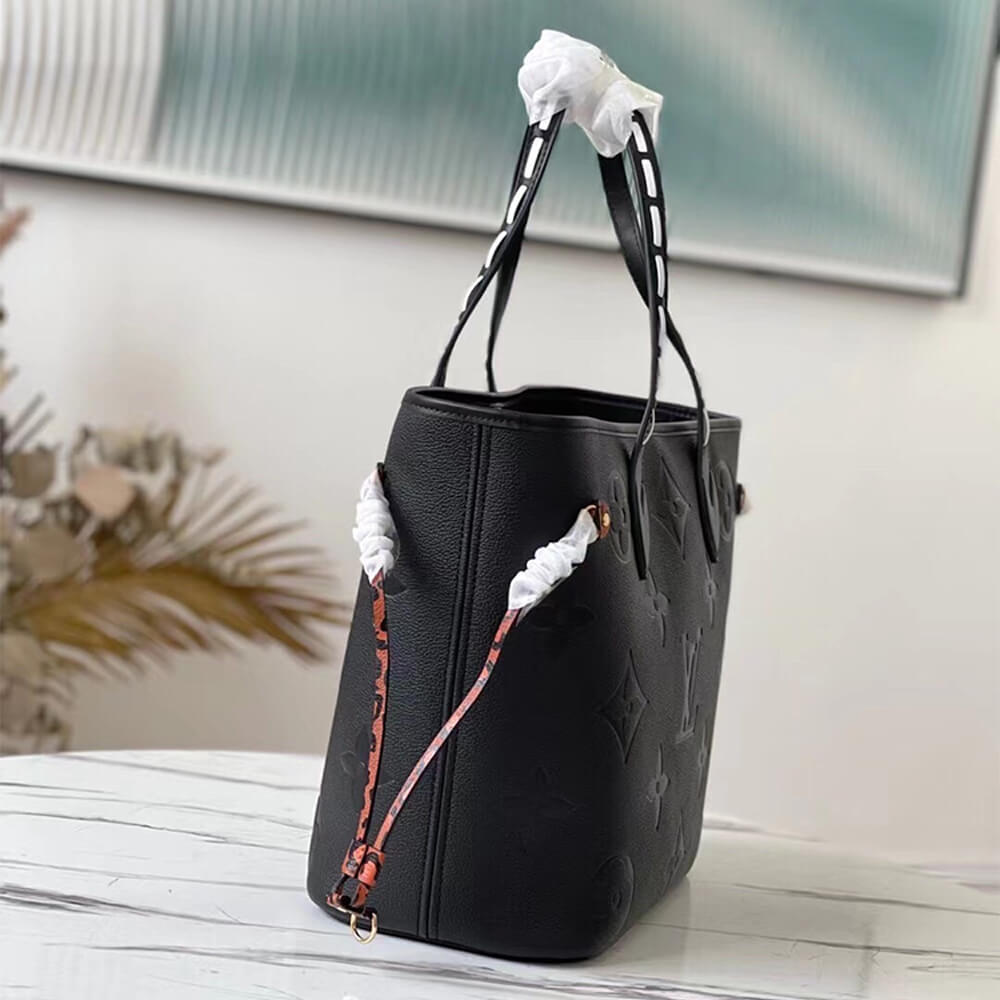 Black Louis Vuitton NEVERFULL MM - Image 3