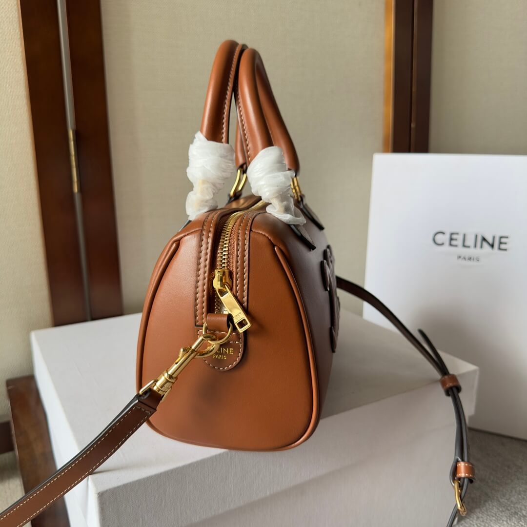 CELINE Small Boston Bag in Smooth Calfskin - Image 3