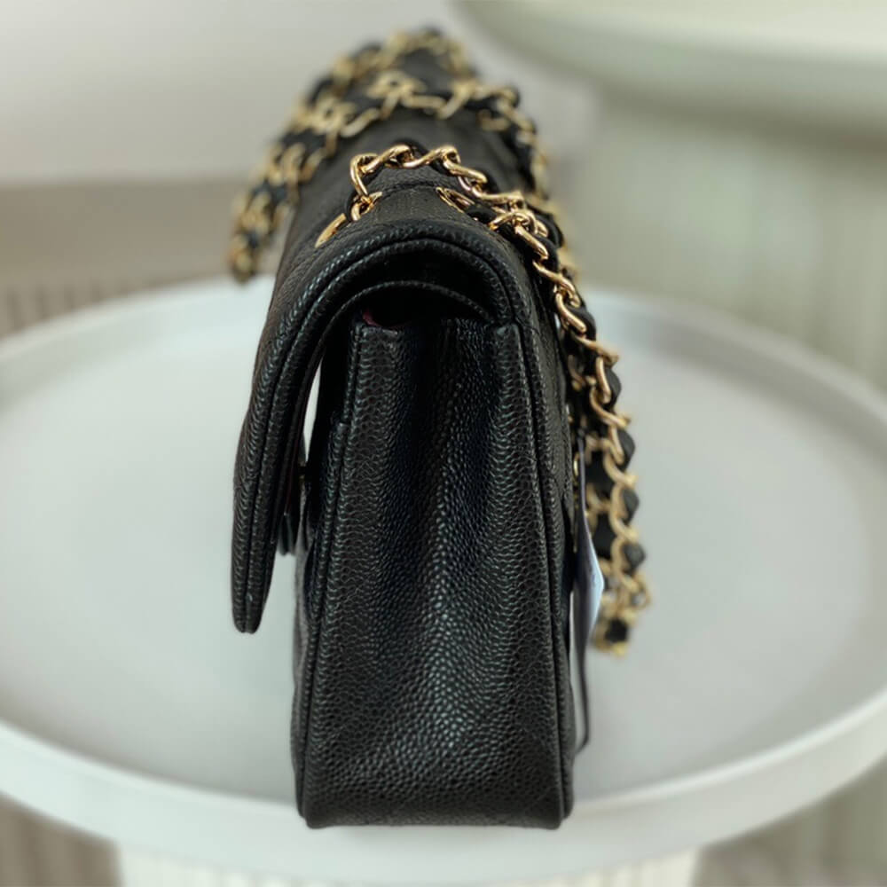 Black Caviar Chanel Classic handbag medium (Best
 grade) - Image 3