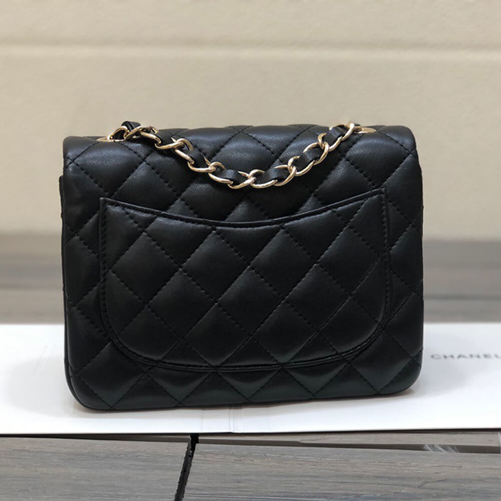 Black Chanel MINI FLAP BAG - Image 3