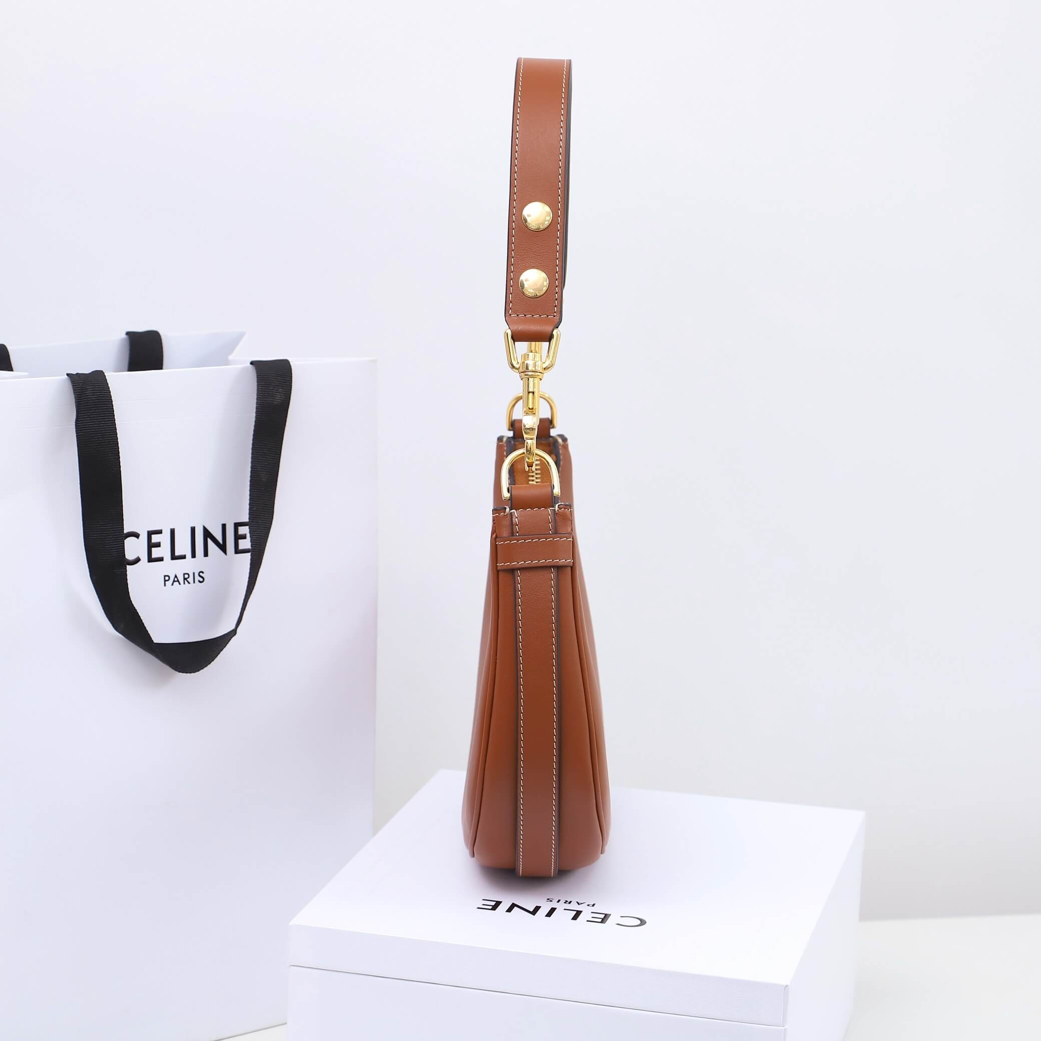 CELINE Medium Ava Shoulder Bag in Smooth Calfskin - Image 3