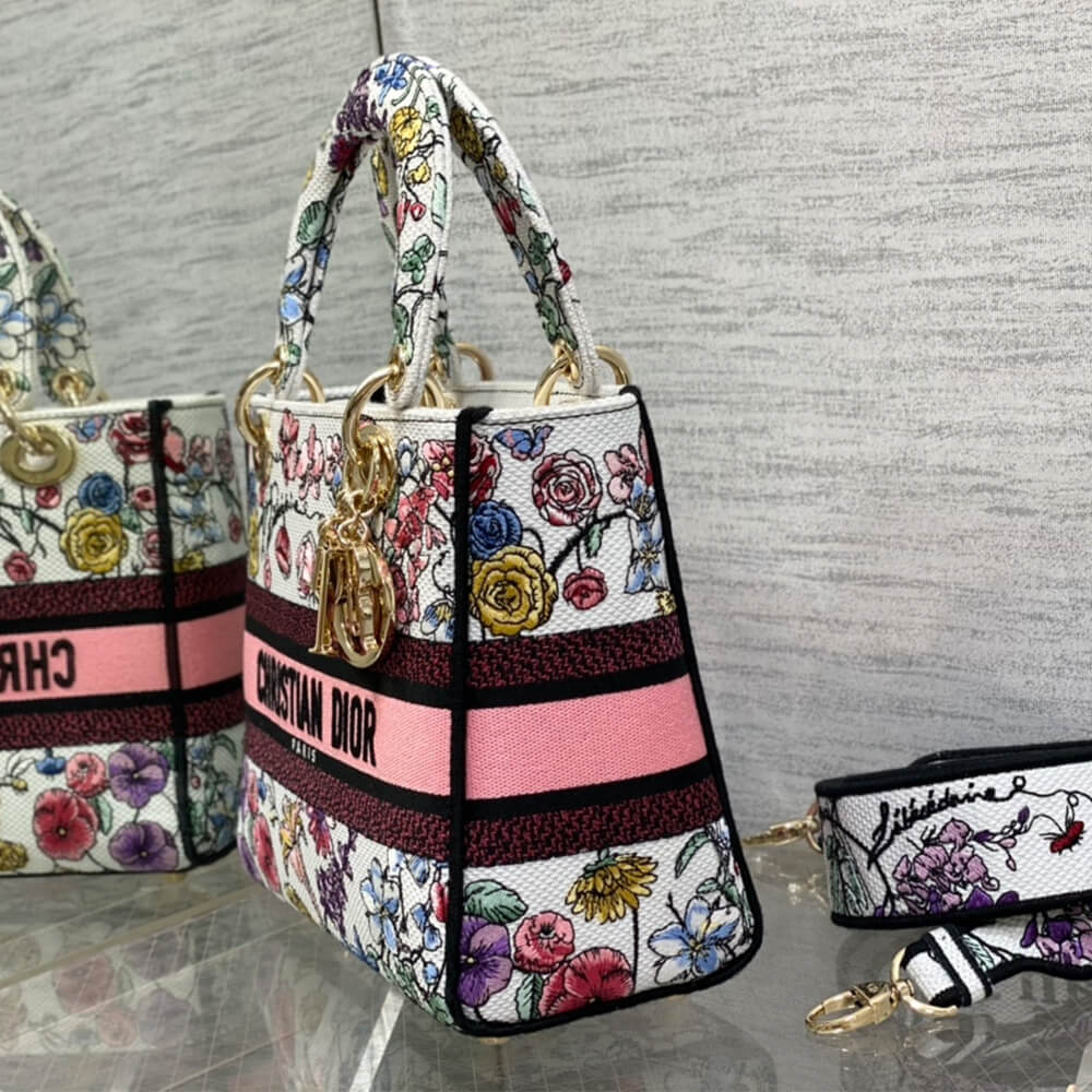 Dior Medium Lady D-Lite Bag - Image 3