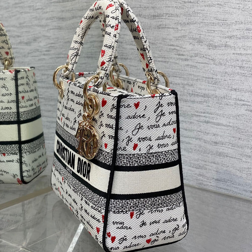 Dioramour Medium Lady D-Lite Bag - Image 3