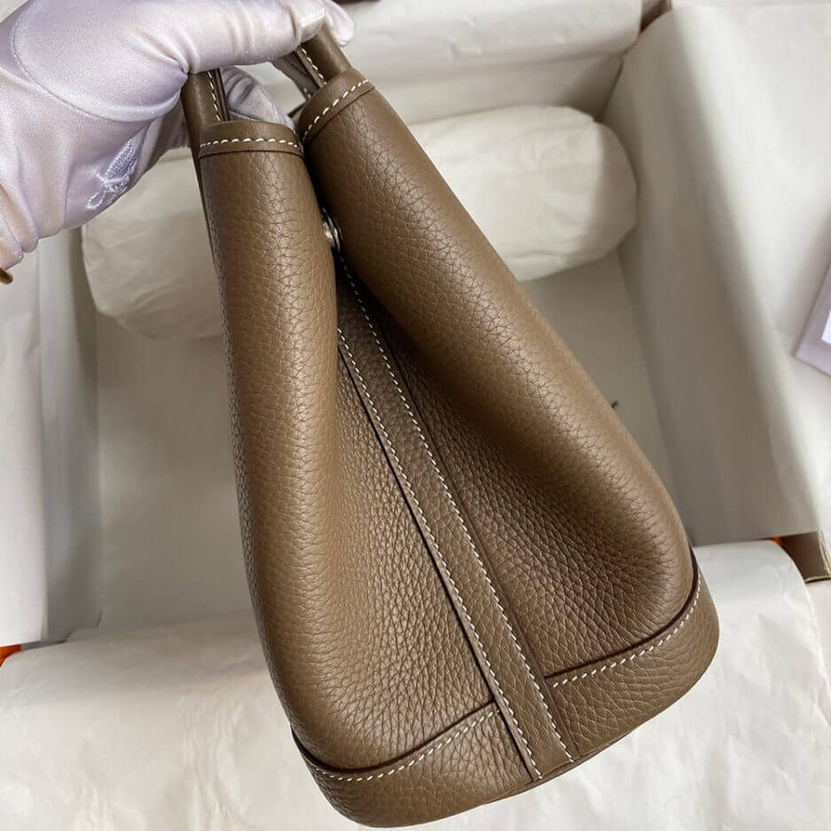 Etoupe Hermes Garden Party 30 Bag - Image 3