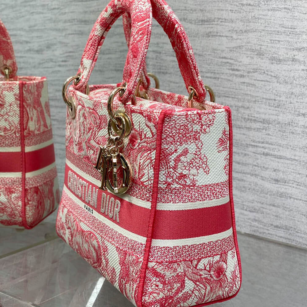 Dior Medium Lady D-Lite Bag - Image 3