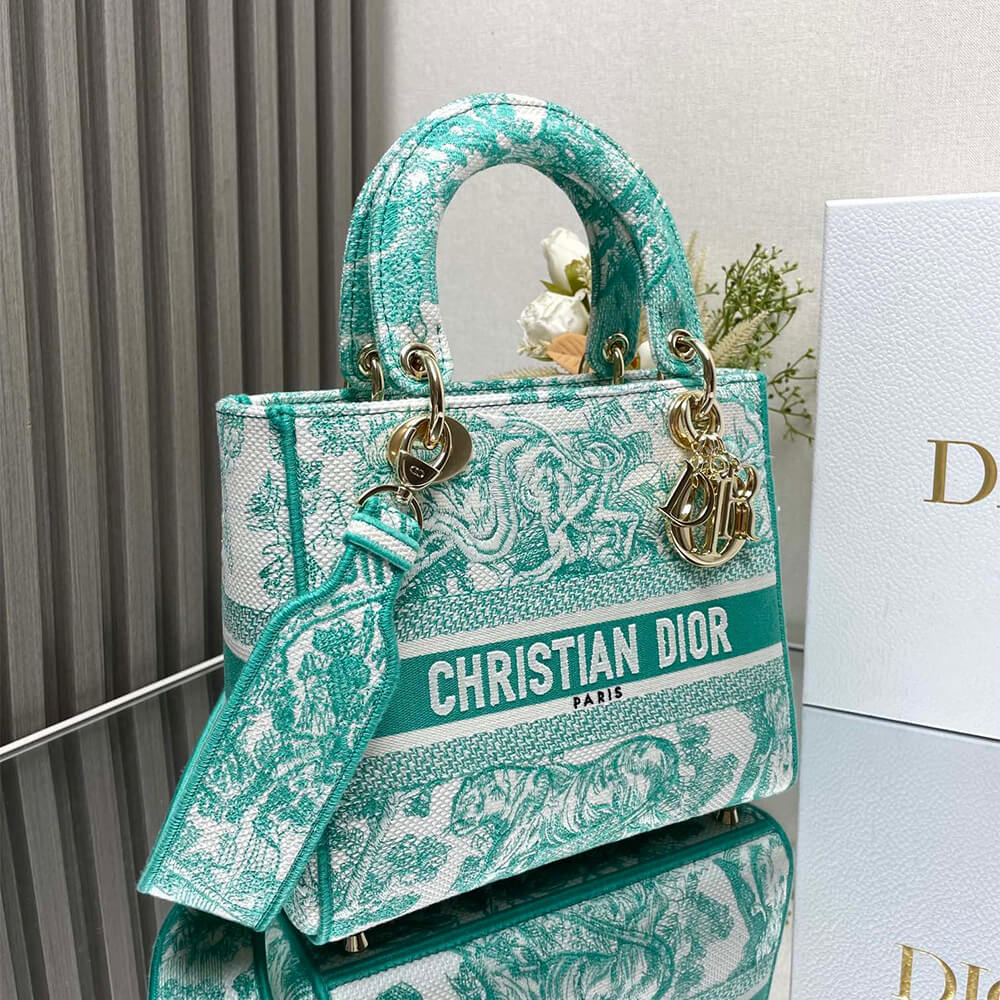 Dior Medium Lady D-Lite Bag - Image 3