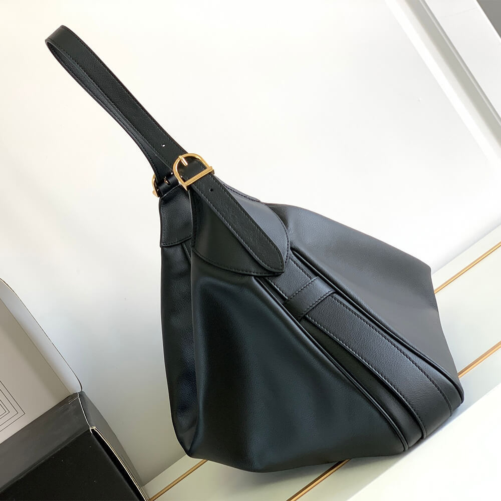 Black CELINE Large Romy bag in soft calfskin - Image 3