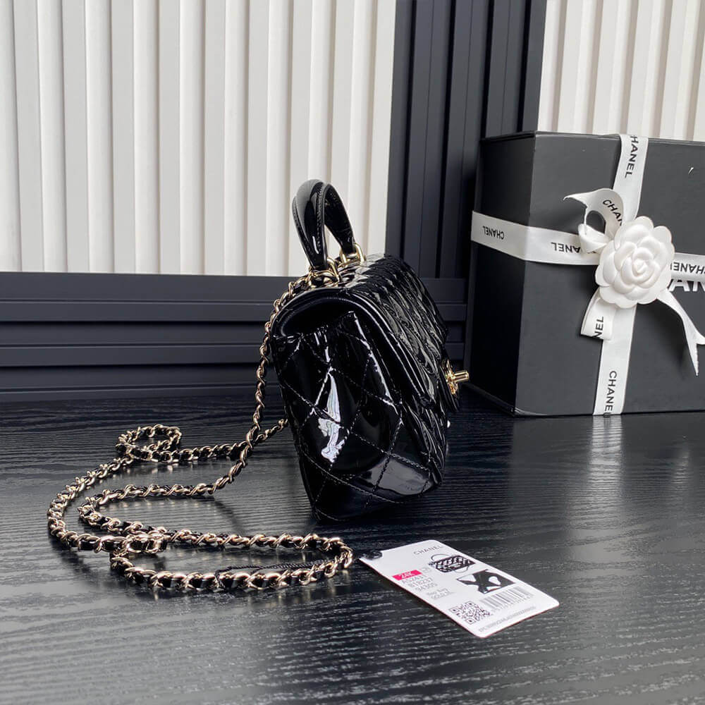 CHANEL Mini Classic Handbag With Top Handle - Image 3