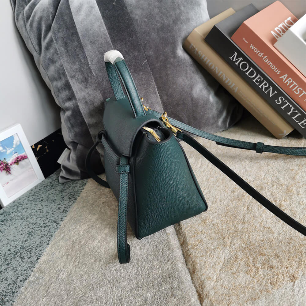 Prussian Blue CELINE NANO BELT BAG - Image 3