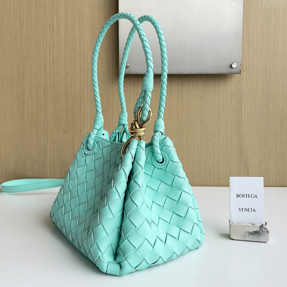 Green oasis Bottega Veneta Small Parachute - Image 3