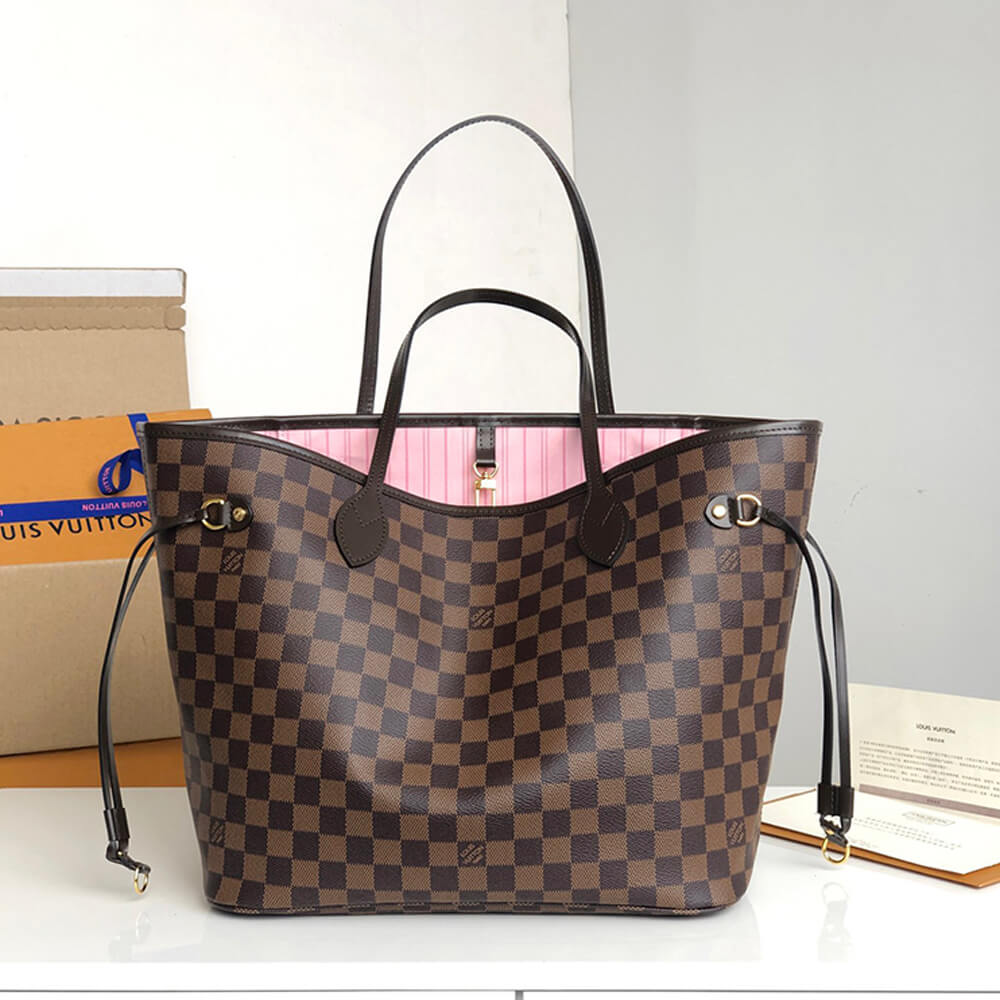 Rose Ballerine Pink LV NEVERFULL MM - Image 3