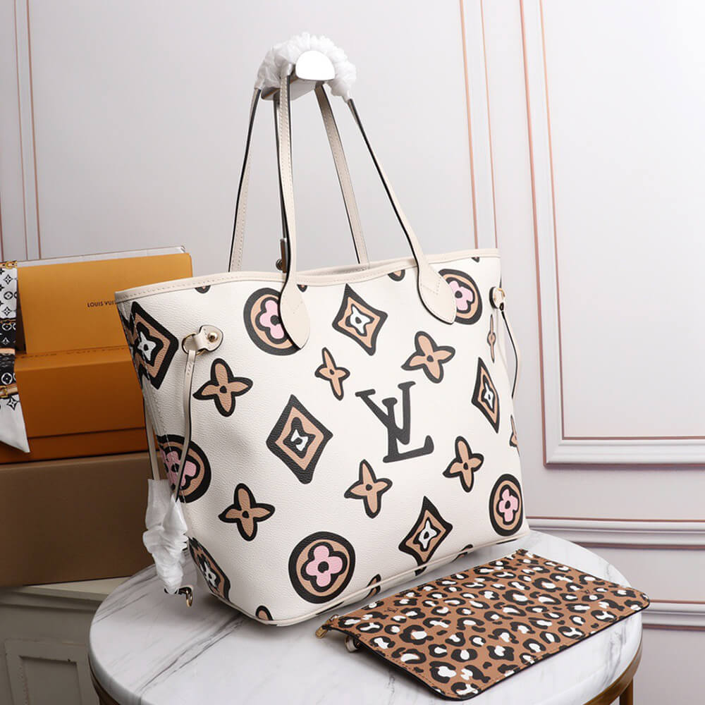 Cream LV NEVERFULL MM - Image 3